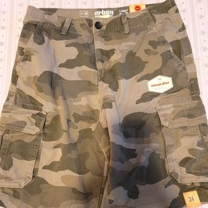 Mens Urban Pipeline Cargo Shorts